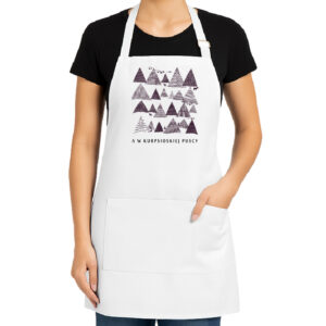 Fartuch kuchenny W sercu Puszczy Kurpiowskiej