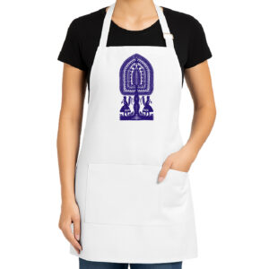 Fartuch kuchenny Wycinanka Kurpiowska - Moc Tradycji