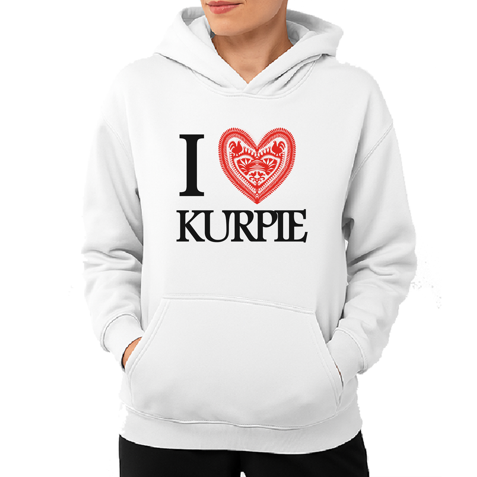 Kangurka damska Kocham Kurpie