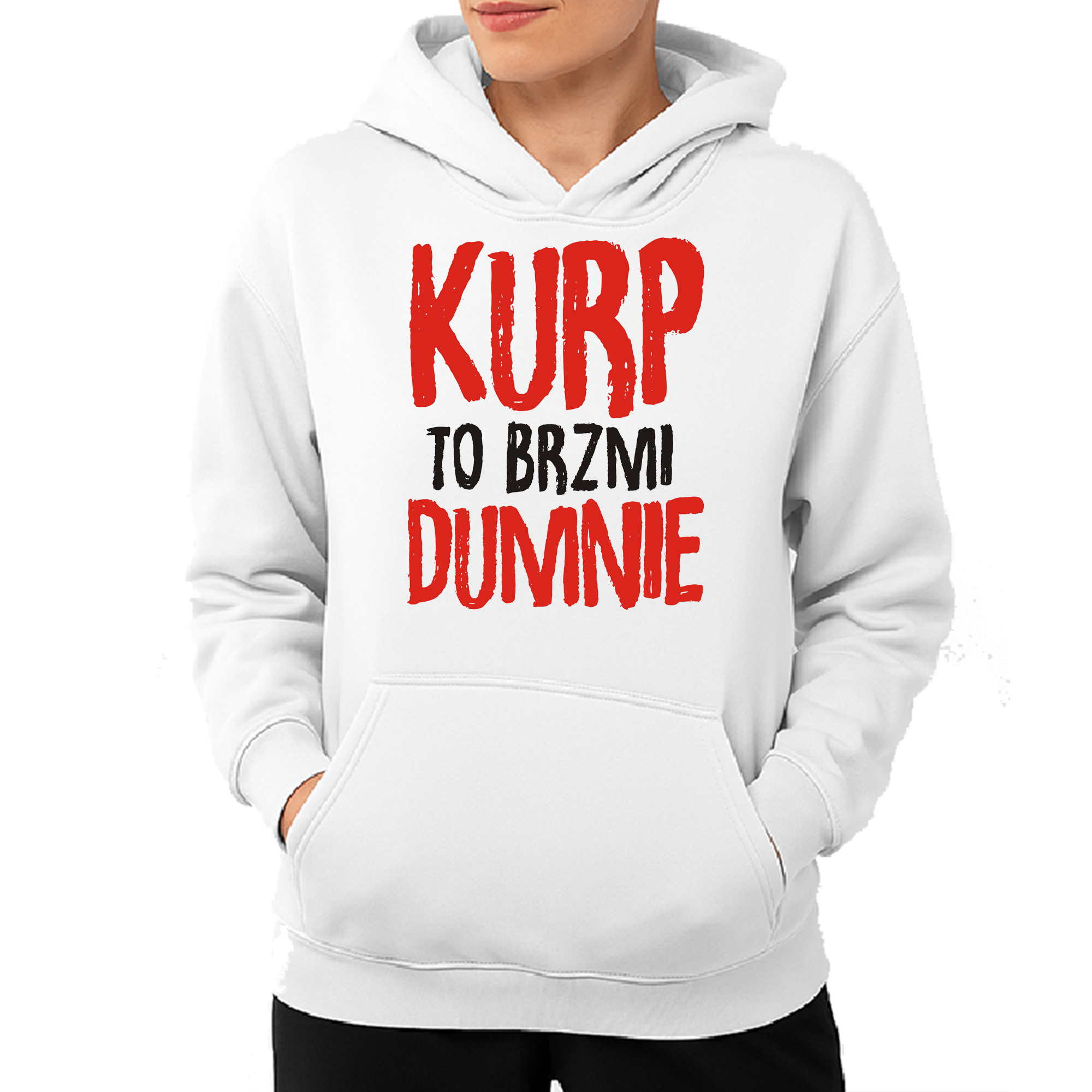 Kangurka damska Kurp to brzmi dumnie