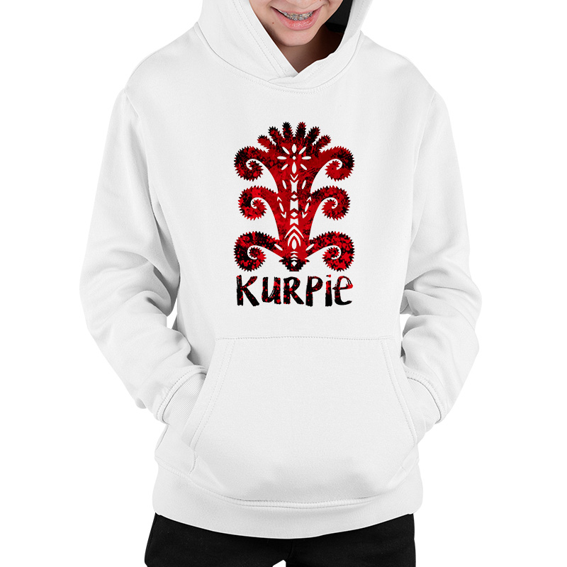 Kangurka dziecięca Czerwona Wycinanka Kurpiowska