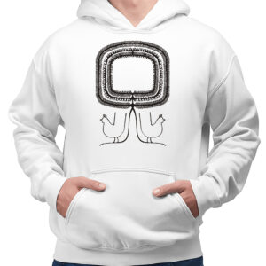 Kangurka męska Folkowa Wycinanka z Kurpiów