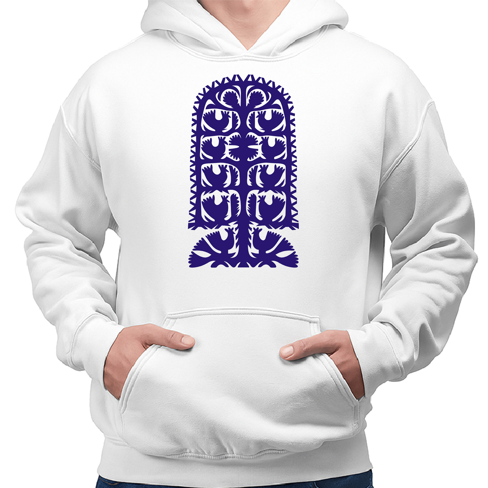 Kangurka męska Ptasi Motyw Kurpiowski