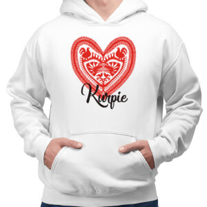 Kangurka męska Serce z Kurpiowskiej Wycinanki