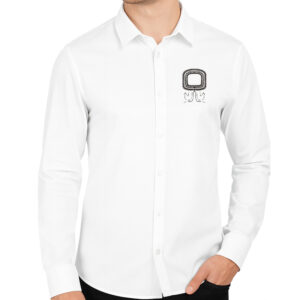 Koszula męska Folkowa Wycinanka z Kurpiów