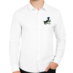 Koszula męska Folkowy Ptak z Kurpi