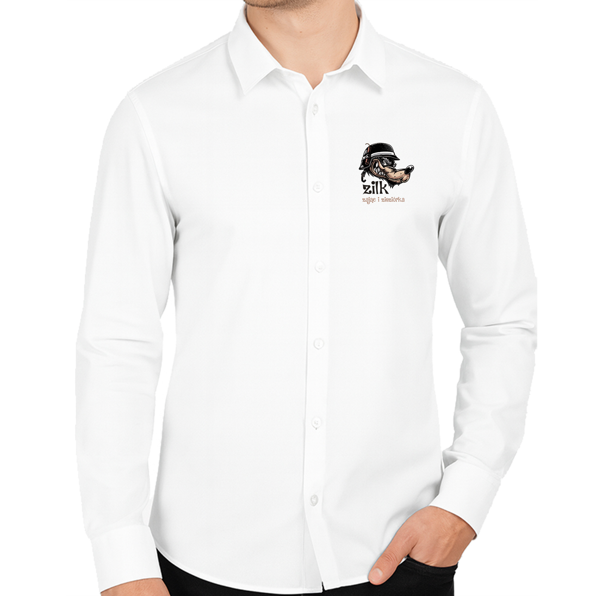 Koszula męska Kurpie Gang - Zilk i Spółka