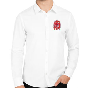 Koszula męska Kurpiowska siła w symbolach