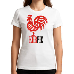 Koszulka damska Czerwony Kogut z Kurpi