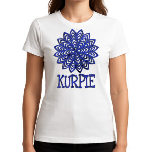 Koszulka damska Folkowa Mandala Kurpi