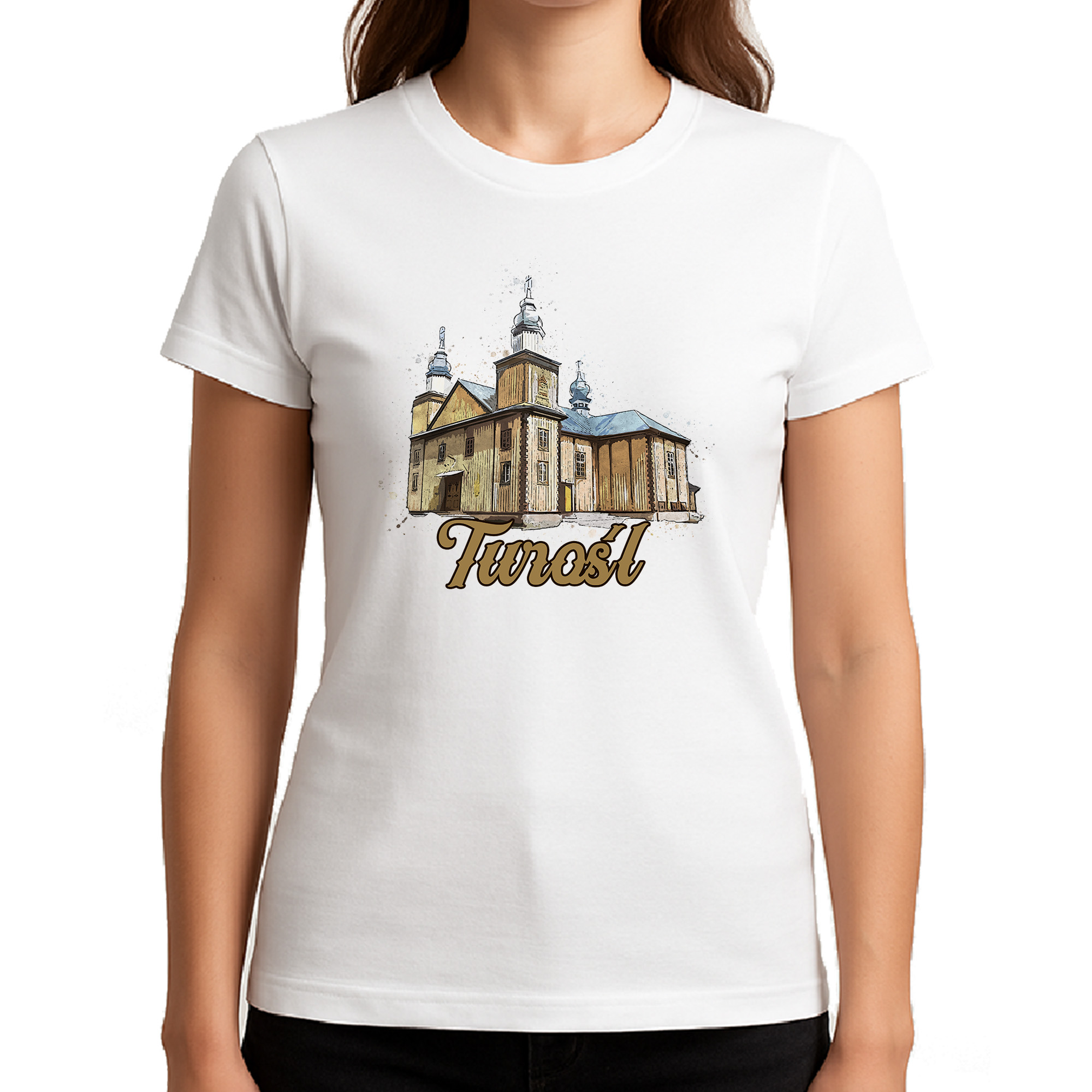 Koszulka damska Kościół w Turoślu