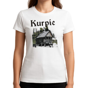 Koszulka damska Kurpie - Drewniane Serce Polski