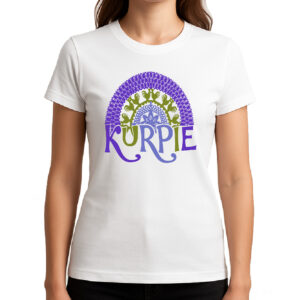 Koszulka damska Kurpie - Folkowa Duma