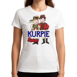 Koszulka damska Kurpiowska para - tradycja na zawsz