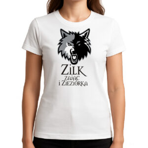 Koszulka damska Kurpiowski Wilk - Zilk