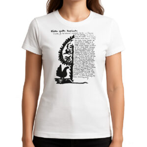 Koszulka damska Mądrość z Kurpiowskiej Ziemi