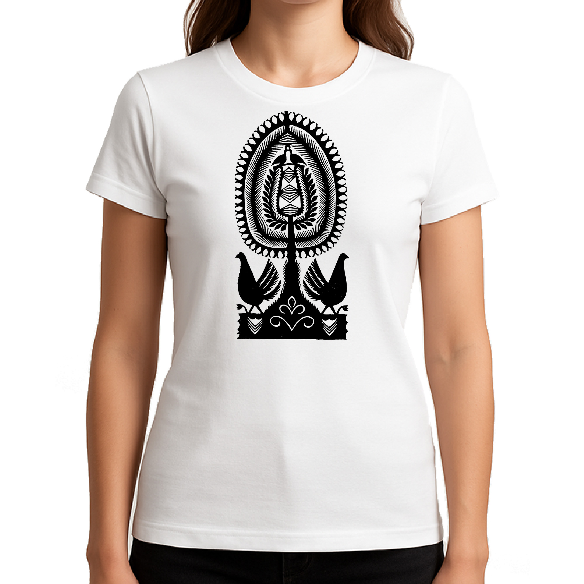 Koszulka damska Magia Kurpiowskich Wzorów