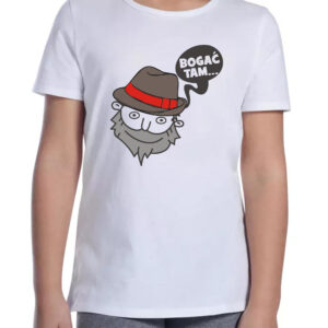 Koszulka dziecięca Bogać Tam - Folkowy Vibe