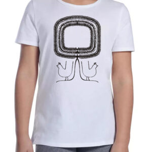 Koszulka dziecięca Folkowa Wycinanka z Kurpiów