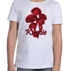 Koszulka dziecięca Grzyby z Kurpiów - dzika moc puszczy