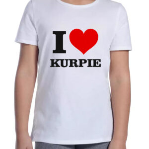 Koszulka dziecięca I love Kurpie