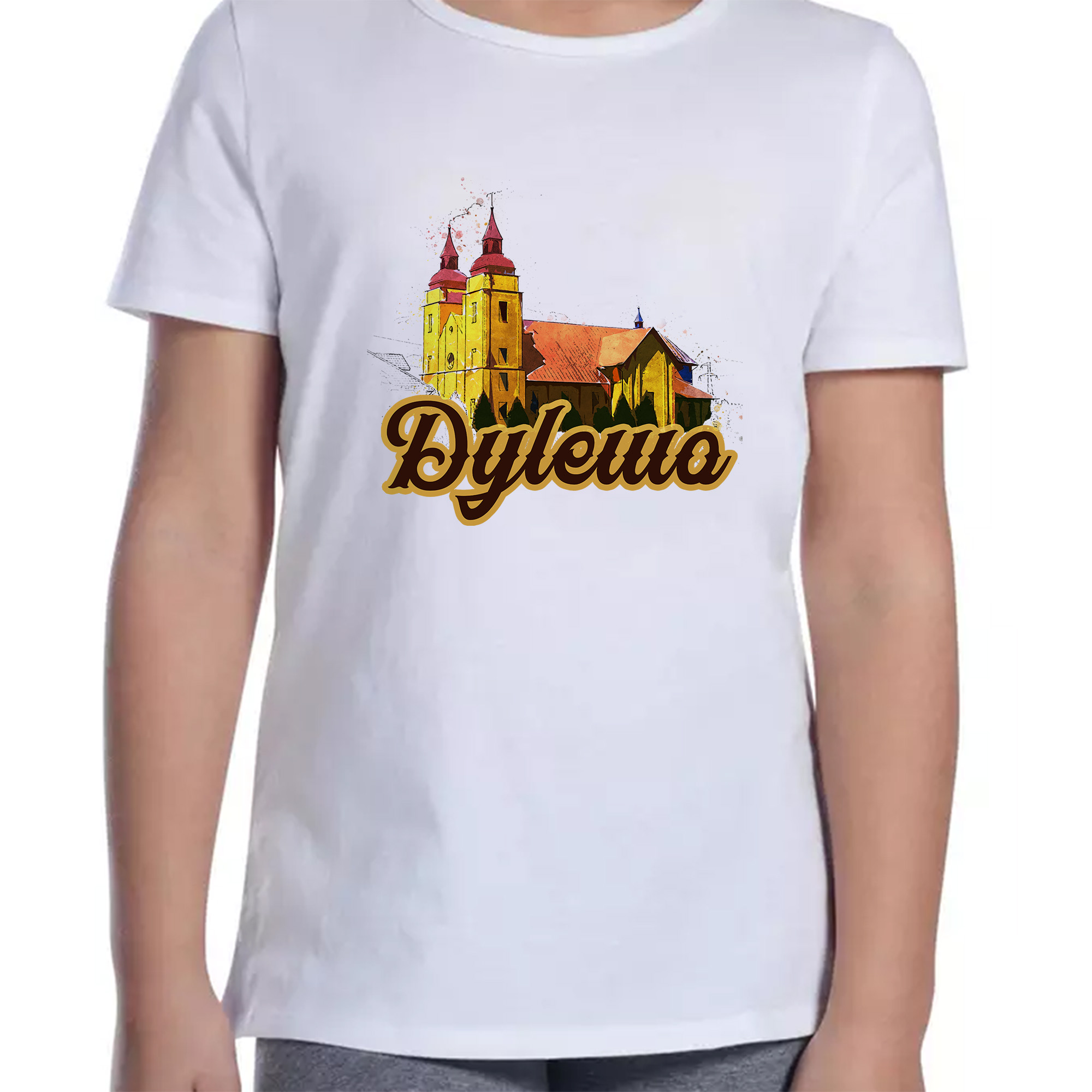 Koszulka dziecięca Kościół w Dylewie