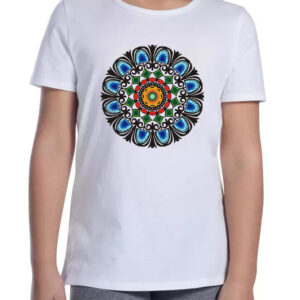 Koszulka dziecięca Kurpie - Folk Energy