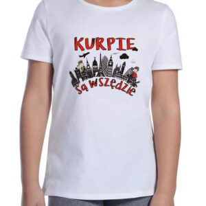 Koszulka dziecięca Kurpie są wszędzie