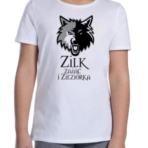 Koszulka dziecięca Kurpiowski Wilk - Zilk
