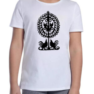 Koszulka dziecięca Kurpiowski Wzór w Wycinance