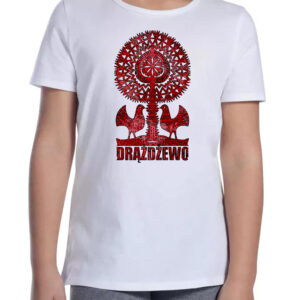 Koszulka dziecięca Kurpiowskie Drzewo z Drążdżewa