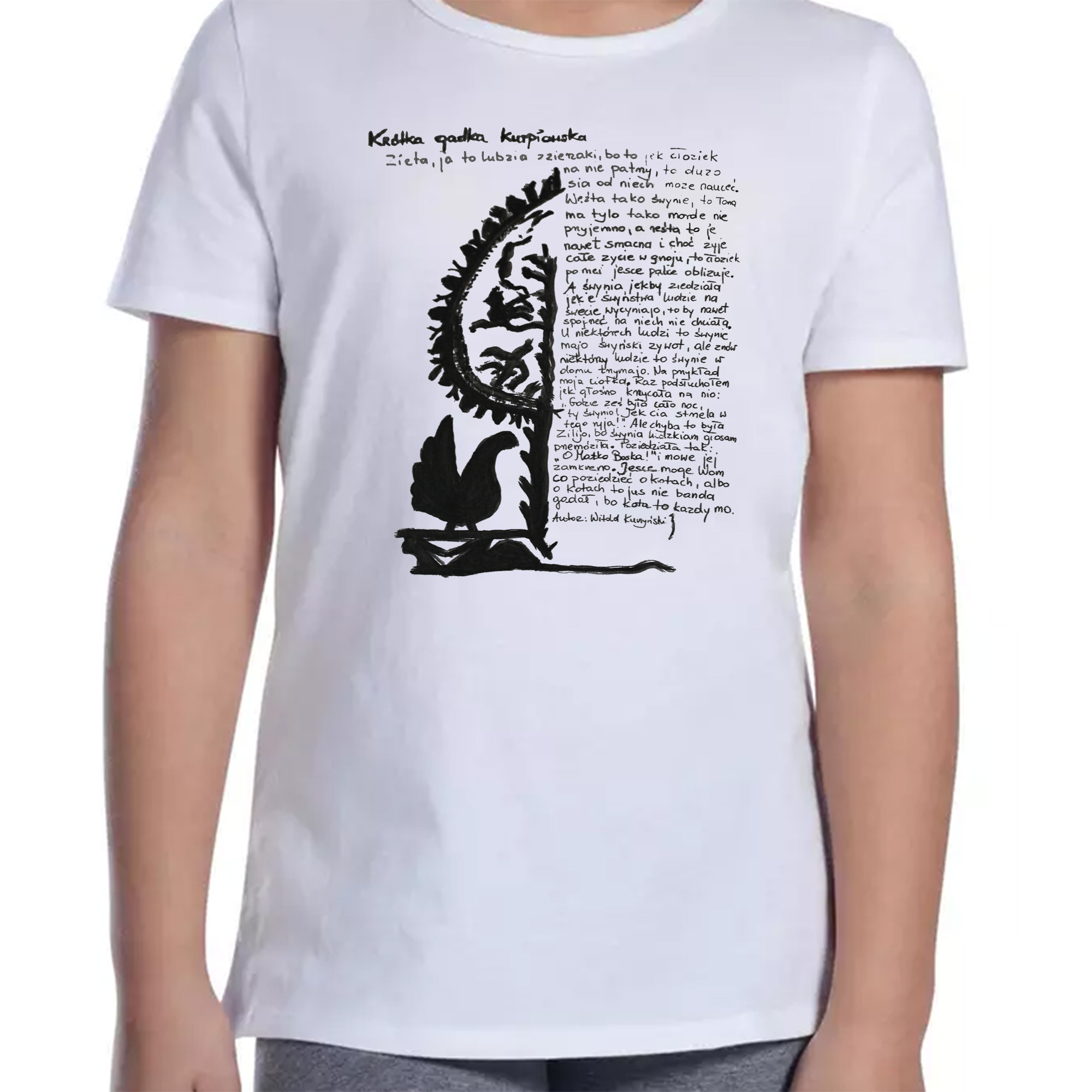 Koszulka dziecięca Mądrość z Kurpiowskiej Ziemi