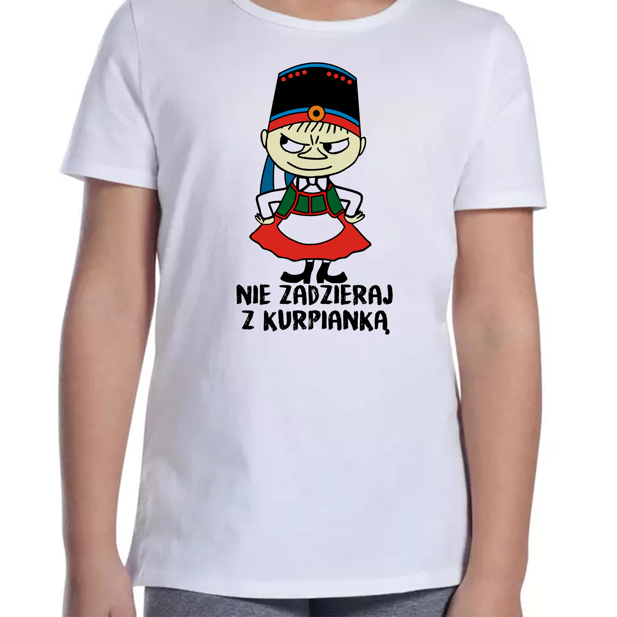 Koszulka dziecięca Nie zadzieraj z Kurpianką