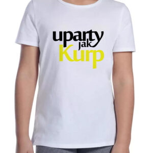 Koszulka dziecięca Uparty jak kurp