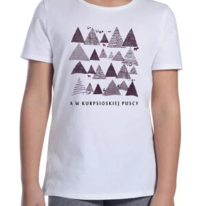 Koszulka dziecięca W sercu Puszczy Kurpiowskiej
