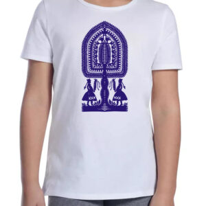 Koszulka dziecięca Wycinanka Kurpiowska - Moc Tradycji