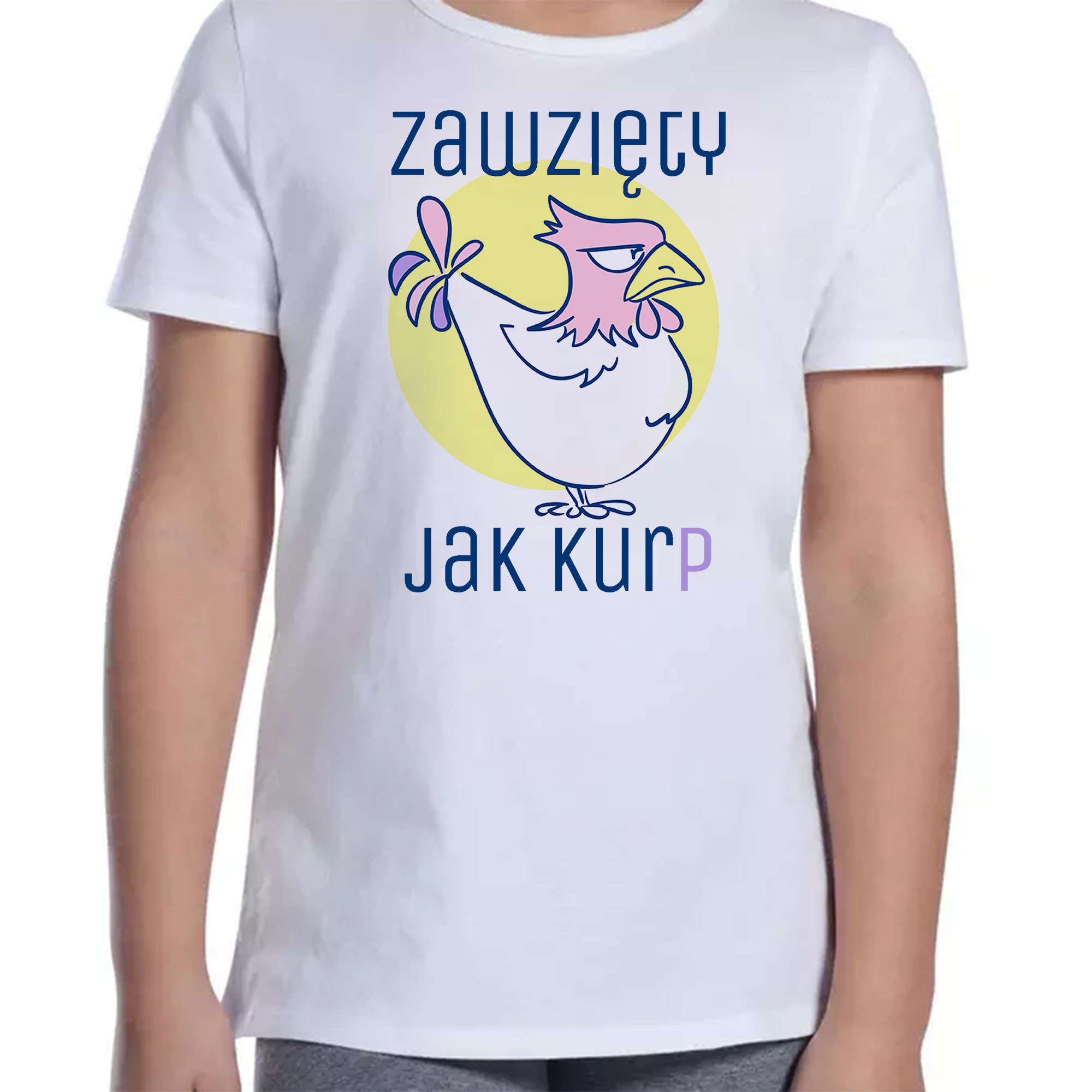 Koszulka dziecięca Zawzięty jak Kurp