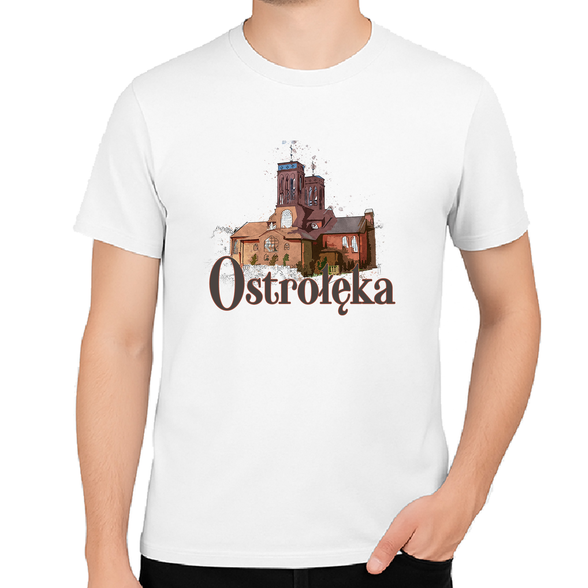 Koszulka męska Kościół Zbawiciela Świata w Ostrołęce