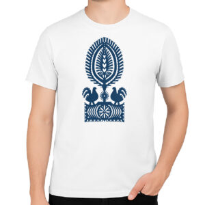 Koszulka męska Kurka w Tradycyjnej Wycinance