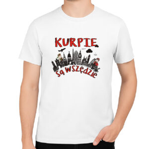 Koszulka męska Kurpie są wszędzie