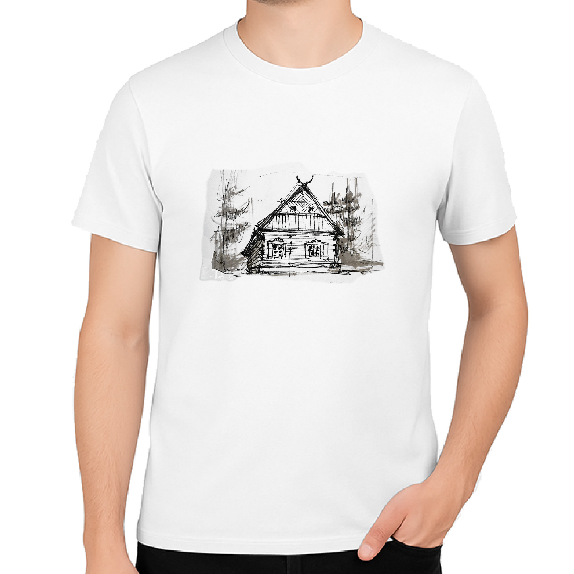 Koszulka męska Kurpiowska Chata