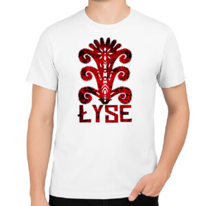 Koszulka męska Kurpiowska Wycinanka z Łysych