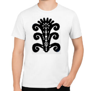 Koszulka męska Kurpiowskie Wzory z Duszą