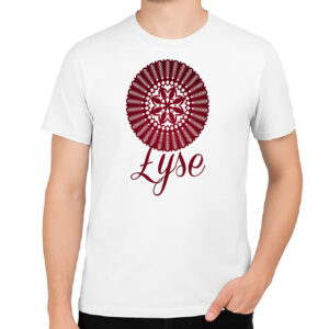Koszulka męska Łyse - Kurpiowska Rozeta