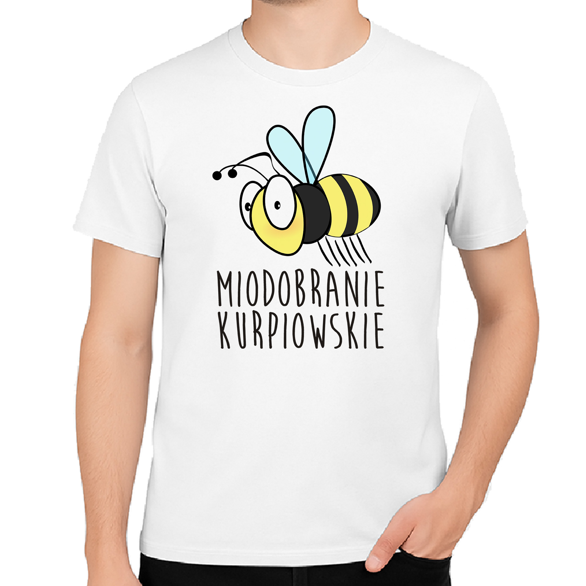 Koszulka męska Miodobranie Kurpiowskie