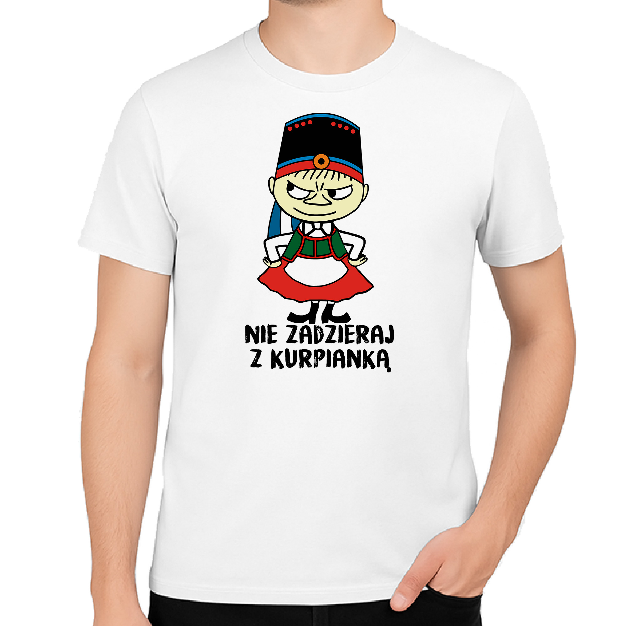 Koszulka męska Nie zadzieraj z Kurpianką