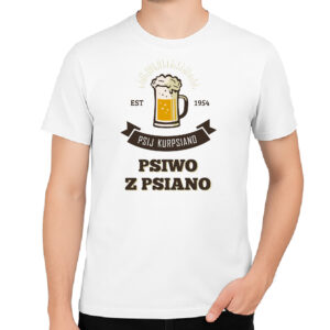 Koszulka męska Piwna Tradycja Kurpiów