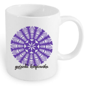 Kubek ceramiczny Folkowa Gwiazda Kurpi