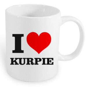 Kubek ceramiczny I love Kurpie