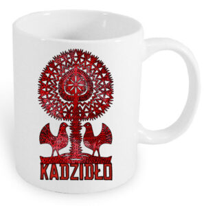 Kubek ceramiczny Kadzidło - Kurpiowskie Drzewo Życia